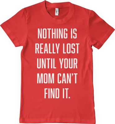 Produktbild von Nothing Is Lost T-Shirt - X-Large - Red