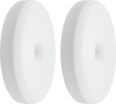 Produktbild von EGLO LED Nachtlicht Cascia 2er-Set mit Bewegungsmelder und Dämmerungssensor, Akku Nachtlampen, LED Nacht Licht, Schlafzimmer, Kinderzimmer, IP40