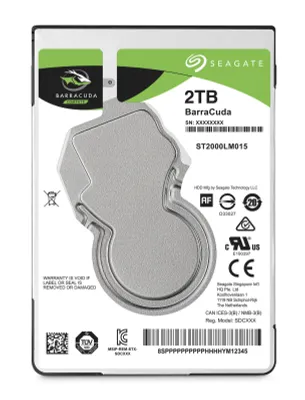 Produktbild von Seagate BarraCuda 2,5" 1TB SATA3