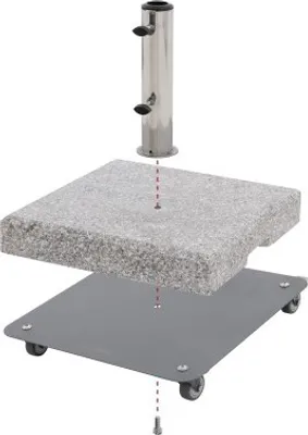 Obrázek produktu pro Doppler Vario mobilní základna pro žulové stojany