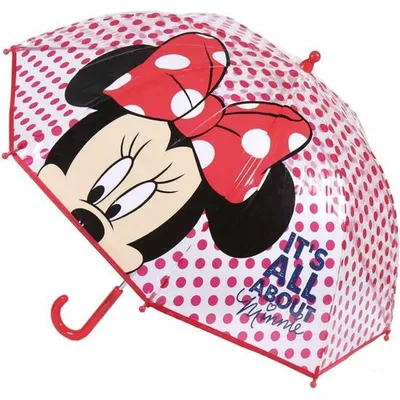 Immagine prodotto di Ombrello Disney Minnie Mouse? 71 cm Ombrello a cupola leggero per il tempo piovoso
