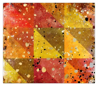 Produktbild von Spritzschutz Herdabdeckplatte Schneidebrett aus Glas Grunge Muster 1-Teilig (60x52cm)
