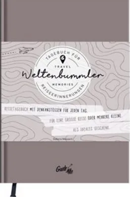 Produktbild von GuideMe Reisetagebuch Travel Memories "Weltenbummler"