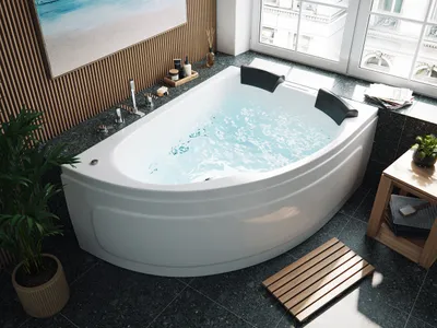 Produktbild von Whirlpool Royal XL Ultra 180 rechts  Germany 89 Düsen & LED ohne Armatur : Ohne Armaturen Varianten: Ohne Armaturen