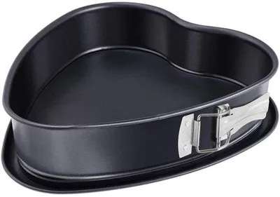 Produktbild von Famanu Herzförmige Springform Ø 25 cm - Mit auslaufsicherem Boden, antihaftbeschichtet