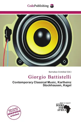 Produktbild von Giorgio Battistelli