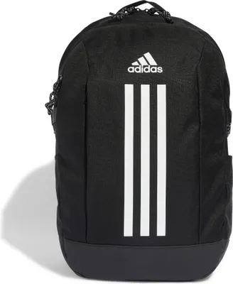 Produktbild von adidas Rucksack POWER VII schwarz, 19x30x46 cm, 26,4 L, aus 100% recyceltem Polyester, mit gepolstertem Laptopfach, robustem Boden, atmungsaktivem Rückenpanel und Seitentaschen, insgesamt mind. 50% recycelte Materialien, vielseitig für Herren, Schule, Training & Alltag, IP9774