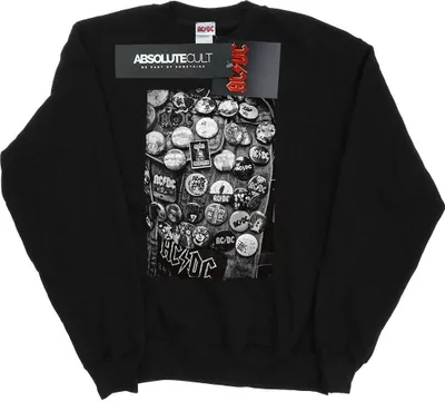 Image de AC/DC - Sweat-shirt pour homme BI3806 (XL) (Noir)