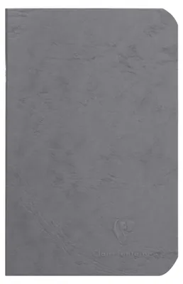 Produktbild von Clairefontaine Heft AgeBag 9x14 geb lin 48Bl gr