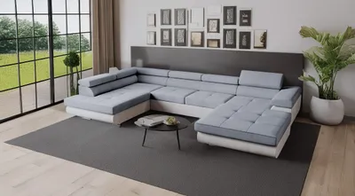 Produktbild von Ecksofa "SICURIO" Modernes Schlafsofa