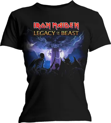Obrázok produktu pre Iron Maiden Legacy Army (Skinny Fit) Black S Dámske Tričko