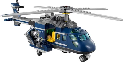 Produktbild von LEGO® Jurassic World™ Blue's Hubschrauber-Verfolgungsjagd 75928