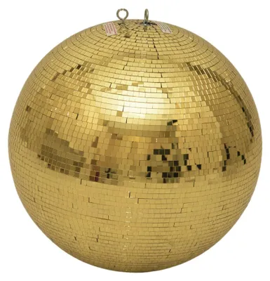 Image de EUROLITE Boule miroir 40cm or