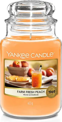 Produktbild von Yankee Candle - Farm Fresh Peach Candle 623.0g