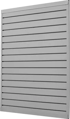 Zdjęcie produktu dla Panele ścienne PVC 120x120 cm modułowe szare do garażu i ekspozycji