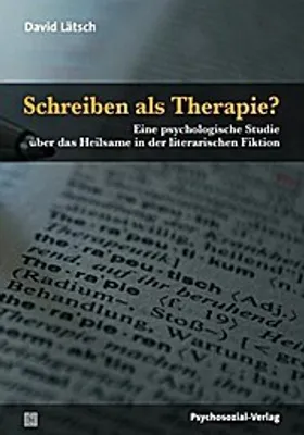 Produktbild von Schreiben als Therapie?