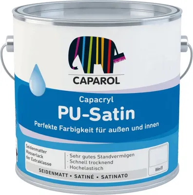 Produktbild von Capacryl PolyurethanSatin, 750 ml Weiß