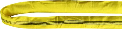 Image de Elingue de levage tubulaire sans fin - 3 Tonnes Jaune 5 m
