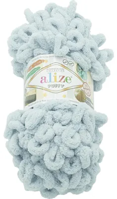 Produktbild von Alize Puffy (100g/9m) 416 hellgrau