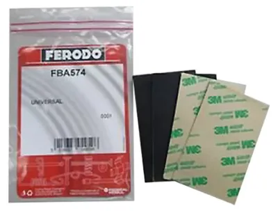 Produktbild von Ferodo Fba574 Geräuschdämpfende Bremsbeläge Durchsichtig  Durchsichtig One Size