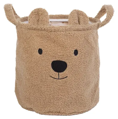 Immagine prodotto di CHILDHOME Cestino portaoggetti Teddy 30x30x30 cm Beige