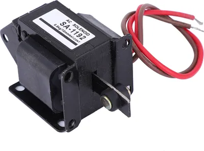 Obrázok produktu pre SA-1192 Elektromagnet na striedavý prúd Elektromagnet typu Push Pull 220VAC 7,8N Zdvih 10mm
