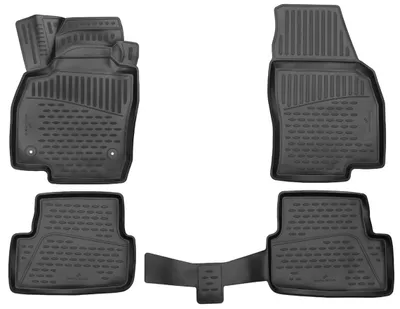Produktbild von WALSER XTR Gummi Fussmatten Auto für Seat Arona (KJ7) 2017-Heute, 100% passgenaue Auto Fußmatten, robuste Universal Fußmatte Auto, Gummimatten Auto, Auto Fussmatten Gummi, Auto Gummimatten