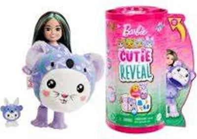 Image de Barbie CUTIE REVEAL CHELSEA IN A COSTUME - BUNNY IN A FIAL KOALY COSTUME