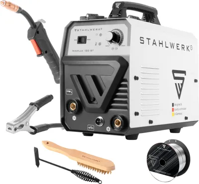 Produktbild von STAHLWERK Schweißgerät Mini FLUX 120 ST mit ARC | MMA-Funktion mit 120 Ampere