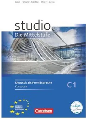 Obrázek produktu pro studio d C1 Mittelstufe Kursbuch mit Lösungen