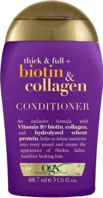Produktbild von Ogx BIOTIN & COLLAGEN Haarspülung, 88 ml