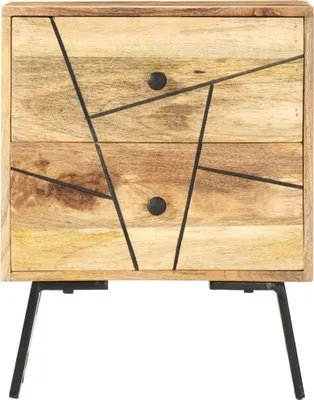 Produktbild von vidaXL Nachttisch 40x30x50 cm Massivholz Mango