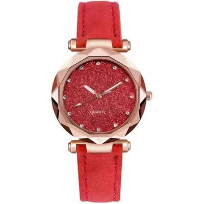 Zdjęcie produktu dla Elegancki Zegarek Dionisa w Czerwonym - Design i Funkcjonalność KP33577