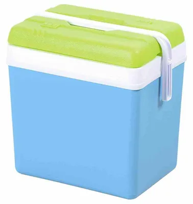 Produktbild von EDA Kühlbox Promotion, 24 Liter, blau-grün 178287