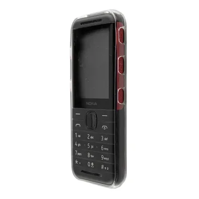 Obrázok produktu pre caseroxx ochranný obal TPU kryt kompatibilný s Nokia 5310 (2020), gumená taška na mobilný telefón biela priehľadná