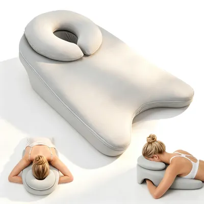 Immagine prodotto di Cuscino ergonomico 2-in-1 per il viso