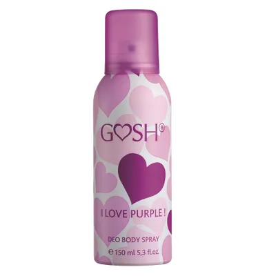 Obrázek produktu pro Gosh, I Love Purple, Deodorant Spray, For Women, 150 ml