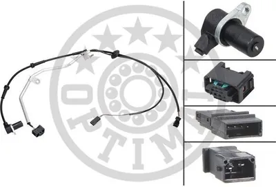 Produktbild von OPTIMAL ABS Sensor Raddrehzahl Hinten Links für AUDI A4 Limousine (8D2, B5) 06-S467