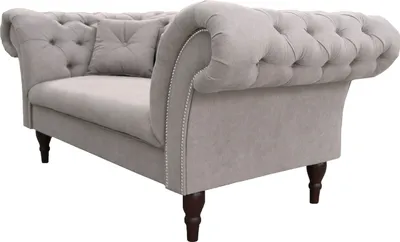 Produktbild von s Chesterfield Knightsbridge 2-Sitzer Sofa in Samtstoff