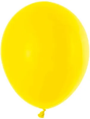 Produktbild von 50 gelbe Luftballons, 36 cm Durchmesser