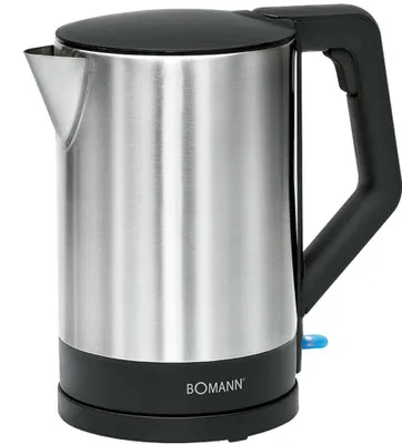 Produktbild von Bomann Wks3002Cb Rychlovarná konvice 1,5 l 2200 W Nerezová ocel/černá