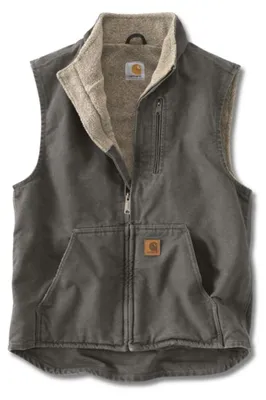 Immagine prodotto di Gilet imbottito da uomo Carhartt, modello work utility, con colletto alto