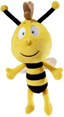 Image de Maya l'abeille Willi en peluche ECO, 20 cm env