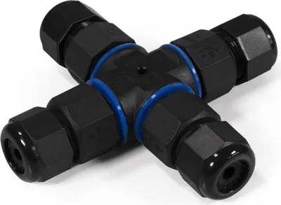 Produktbild von Kabelverbinder McPower, 97x97mm, IP68 - wasserdicht, 230V, 3-polig