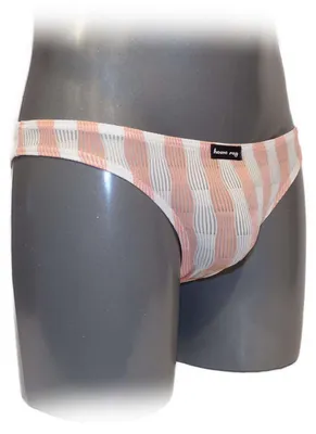 Produktbild von Mens Slips bulge pouch Slip Streifen