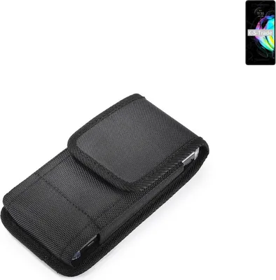 Produktbild von Holster Gürteltasche kompatibel mit Motorola Edge 20 Holster Gürtel Tasche wasserabweisend Handy Hülle Schutz Hülle Outdoor schwarz K-S-Trade
