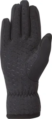 Schwarzer Fingerhandschuh "Fury Xt Glove" von Montane; mit strukturiertem Design und elastischem Material.