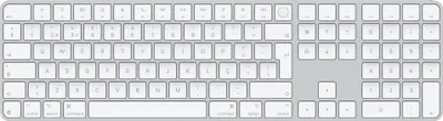 Produktbild von Apple Magic Keyboard with Touch ID and Numeric Keypad (MXK73PO/A)