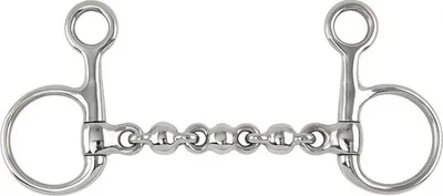 Produktbild von Shires - Waterford-Gebiss Baucher-Trense ER278 (5 in) (Silber)