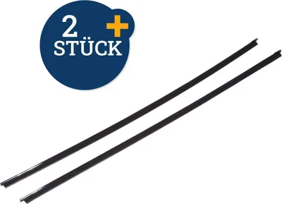 Produktbild von Auto Kfz Scheibenwischer Wischergummis Silikon 70 cm 2 Stück, Ersatzgummis, zuschneidbar, universell